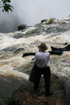 Zufluss zum Wasserfall